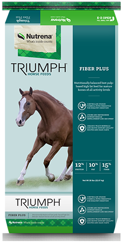 Nutrena Triumph Fiber Plus Horse Feed