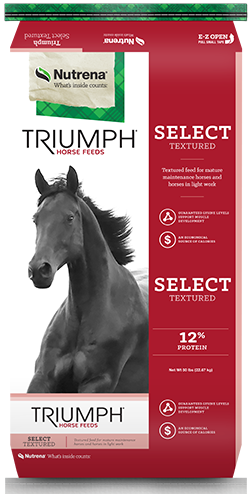 Nutrena Triumph Select Textured Horse Feed