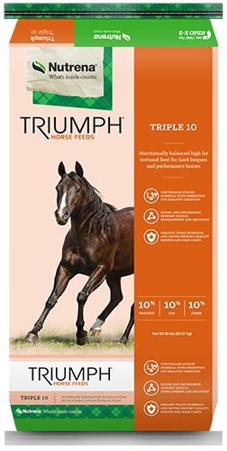 Nutrena Triumph Triple 10 Textured Horse Feed