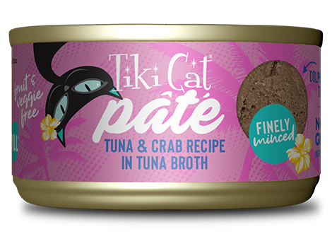 Tiki Cat Grill™ Tuna with Crab in Broth, 2.8oz