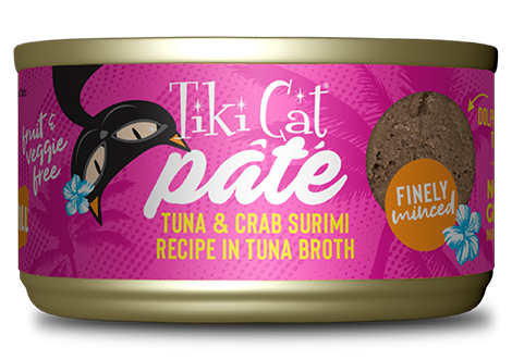 Tiki Cat Grill™ Tuna & Crab in Broth, 2.8oz
