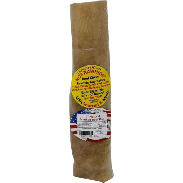 Nature's Own  USA NOT-RAWHIDE SMOKED BEEF ROLL CHEW TREAT