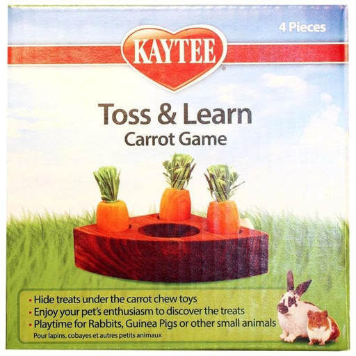 Toss & Learn Carrot Game for Small Animals