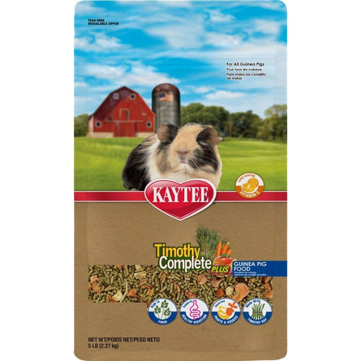Timothy Complete + Fruits & Vegetables for Guinea Pigs, 5lbs
