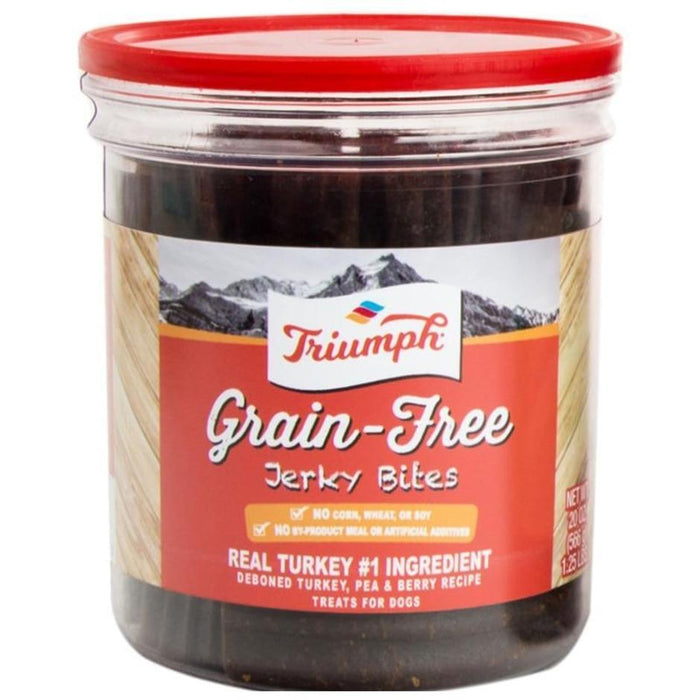 Triumph Grain Free Jerky Bites, Turkey, 20oz