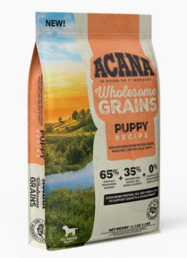 ACANA Wholesome Grains, Puppy Recipe Dry Dog Food