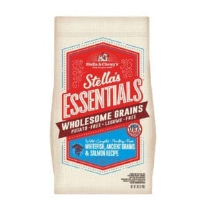 Stella & Chewy's Stella's Essentials Wholesome Grains Wild-Caught Whitefish, Ancient Grains & Salmon Recipe Dry Dog Food